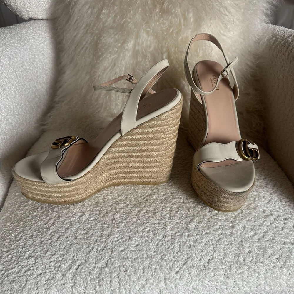 Gucci GG Aitana wedges Espadrilles